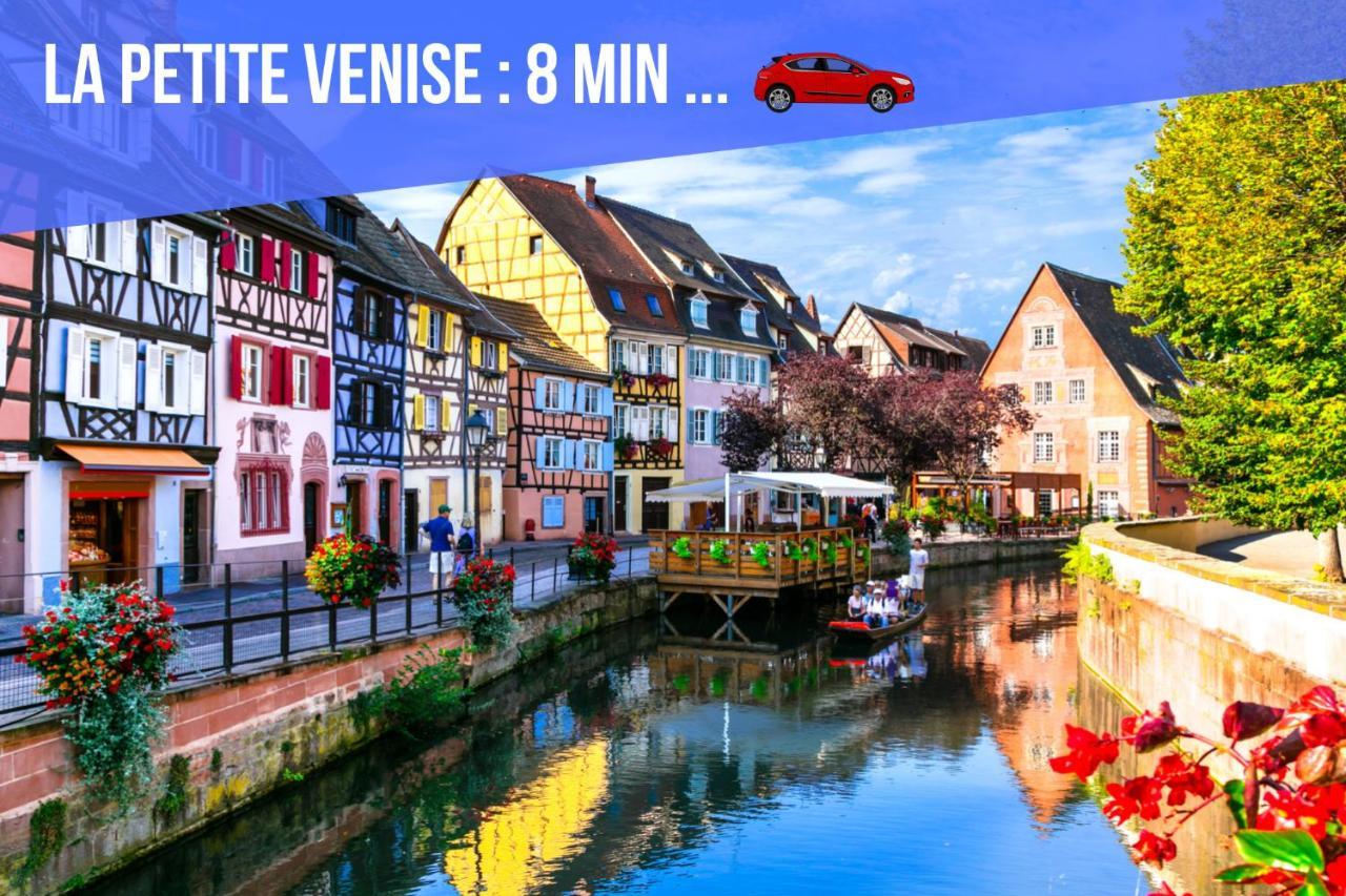 Appartement La Petite Venise 3pièces Lit King Size Free Parking à Colmar Extérieur photo