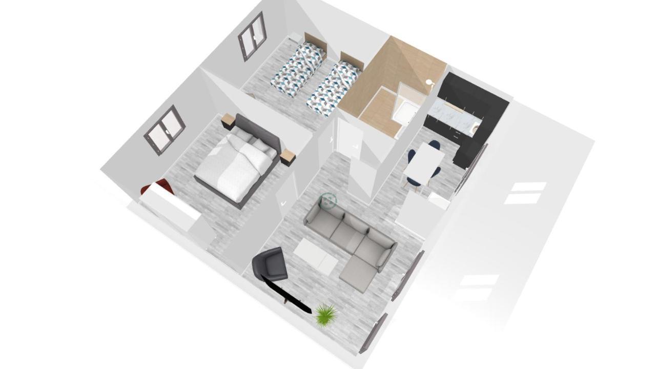 Appartement La Petite Venise 3pièces Lit King Size Free Parking à Colmar Extérieur photo