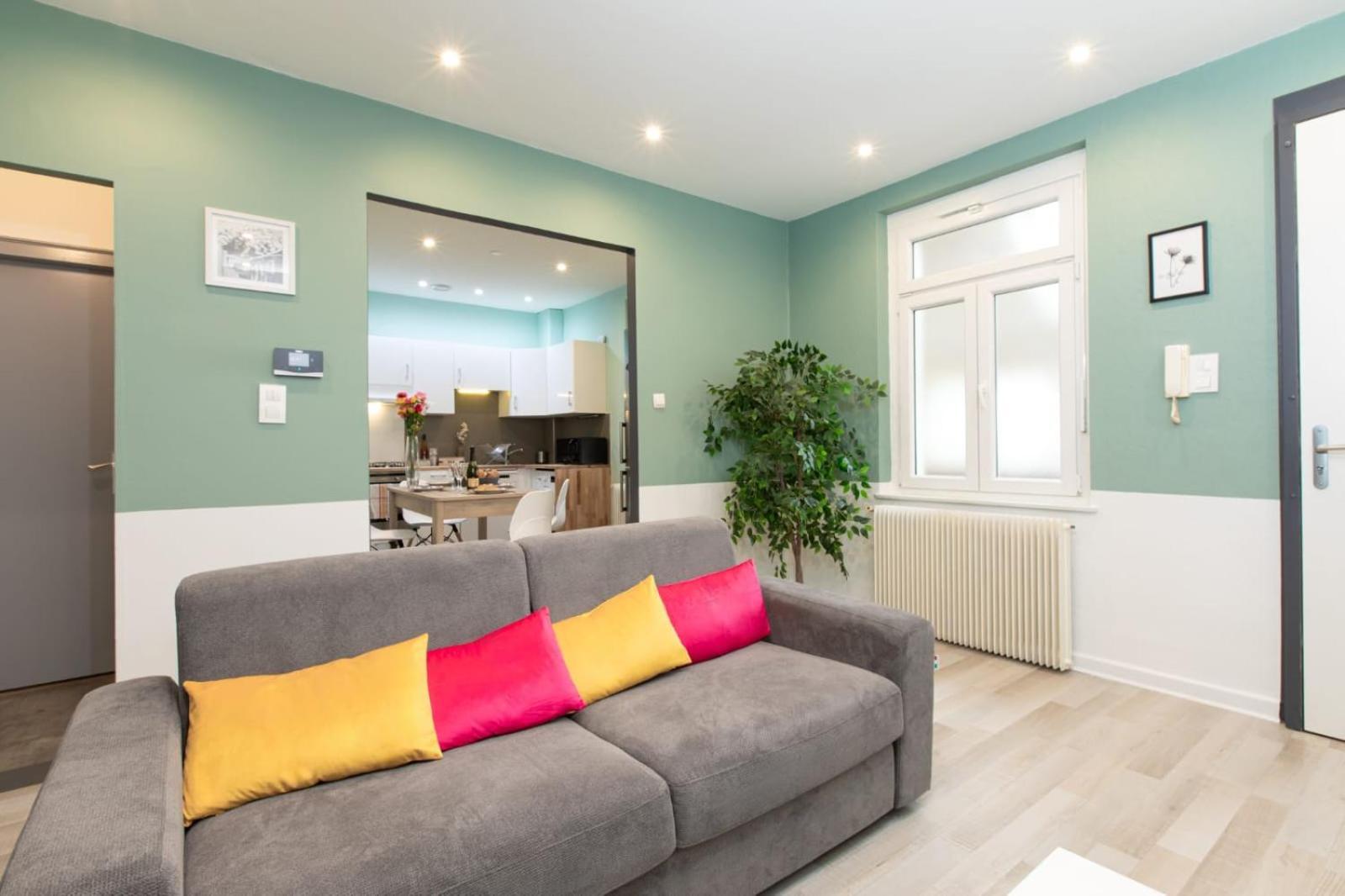 Appartement La Petite Venise 3pièces Lit King Size Free Parking à Colmar Extérieur photo